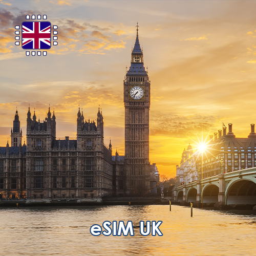 Data SIM card United Kingdom Unlimited (30 days)