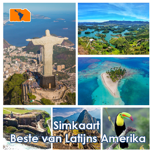 Data SIM Card Best of Latin America 25GB (30 days)