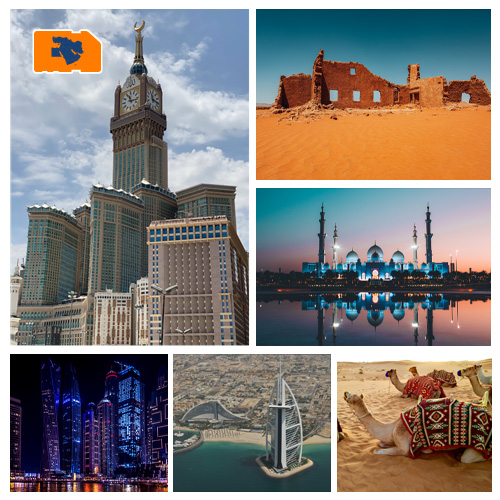 Data SIM Card Middle-East 1GB (30 days)