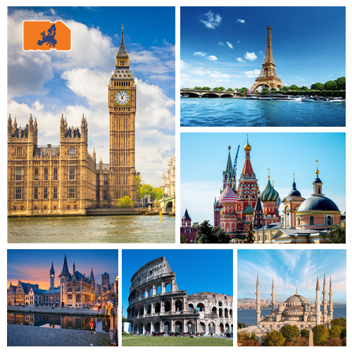 Data SIM Card Europe PLUS 3GB (30 days)