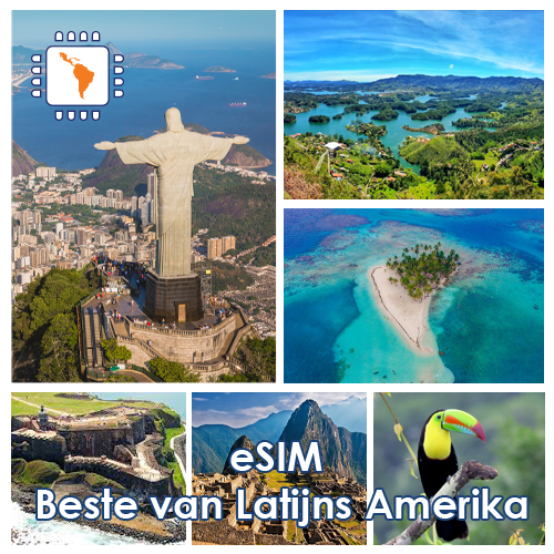 Top Up Best of Latin America 500MB (5 days)