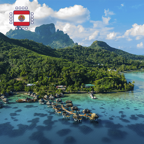 Top Up French Polynesia 25GB (30 days)