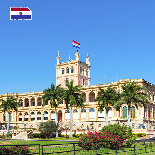 Data SIM Card Paraguay 25GB (30 days)