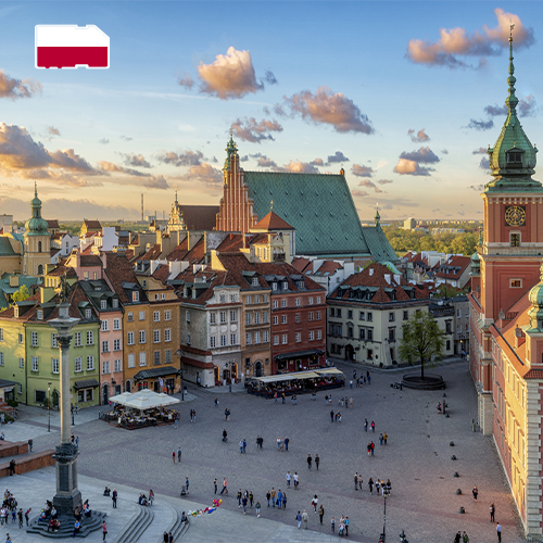 Data SIM Card Poland 25GB (30 days)