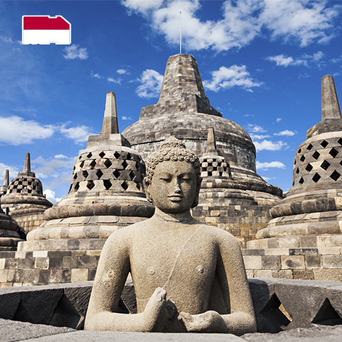 [WW_901O_STACK_ONEOFF_INDONESIA_UNLIMITED_7D_FUP20] Data SIM Card Indonesia Unlimited (7 days)