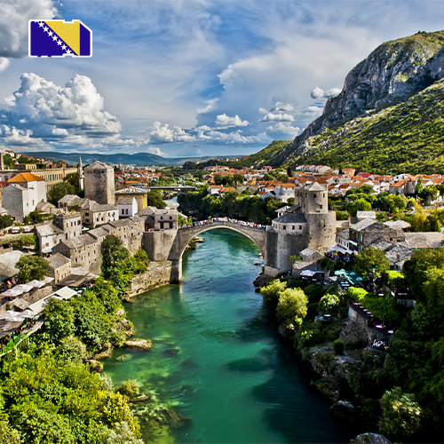 [WW_901O_STACK_ONEOFF_BOSNIA_10GB_30D] Data SIM Card Bosnia and Herzegovina 10GB (30 days)