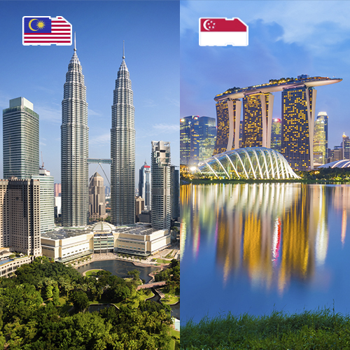 [WW_901O_STACK_ONEOFF_MYS_SGP_3GB_15D] Data SIM Card Malaysia & Singapore 3GB (15 days)