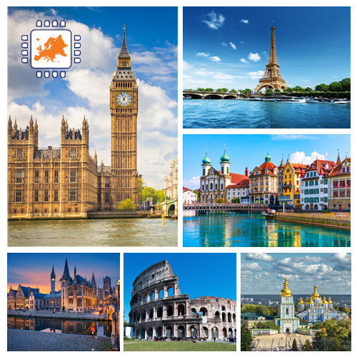 [WW_901O_STACK_ONEOFF_EU28PLUS_500MB_2D] Data SIM card Europe  500MB (2 day)